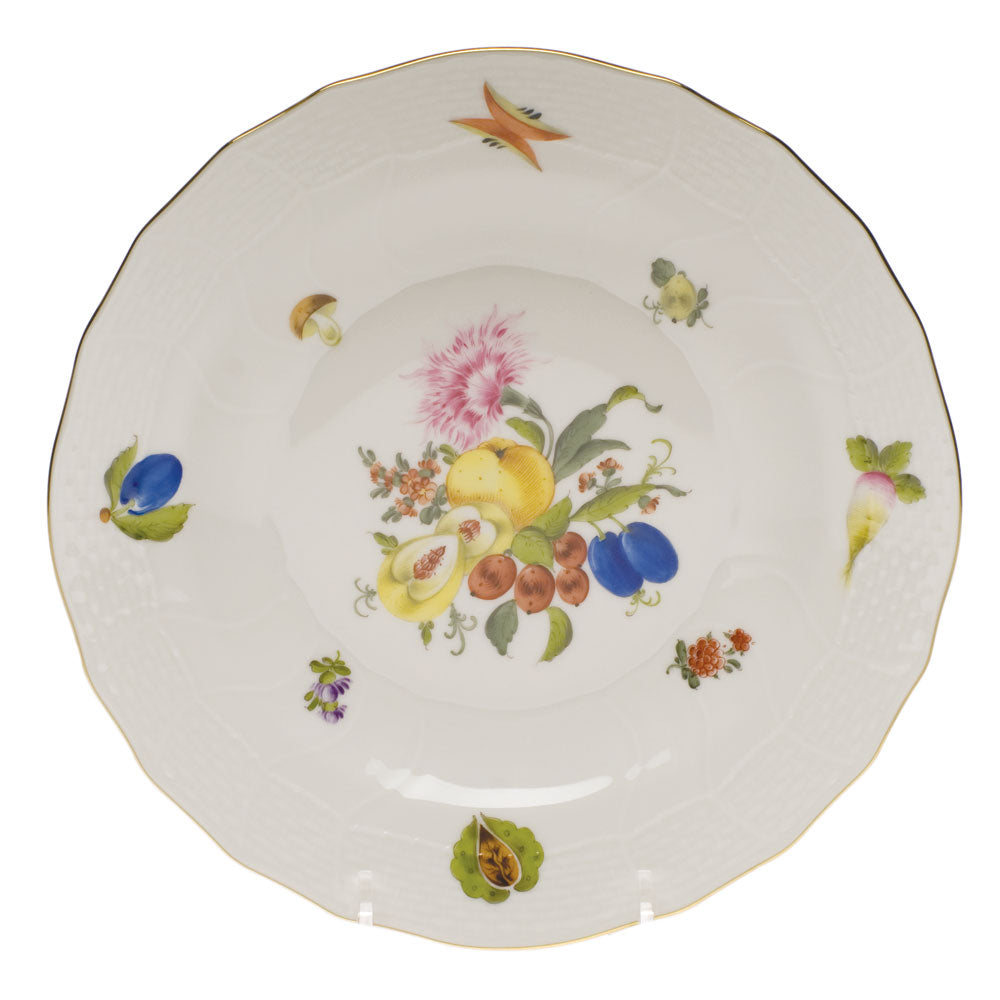 Herend Fruits & Flowers Dessert Plate 8.25"d