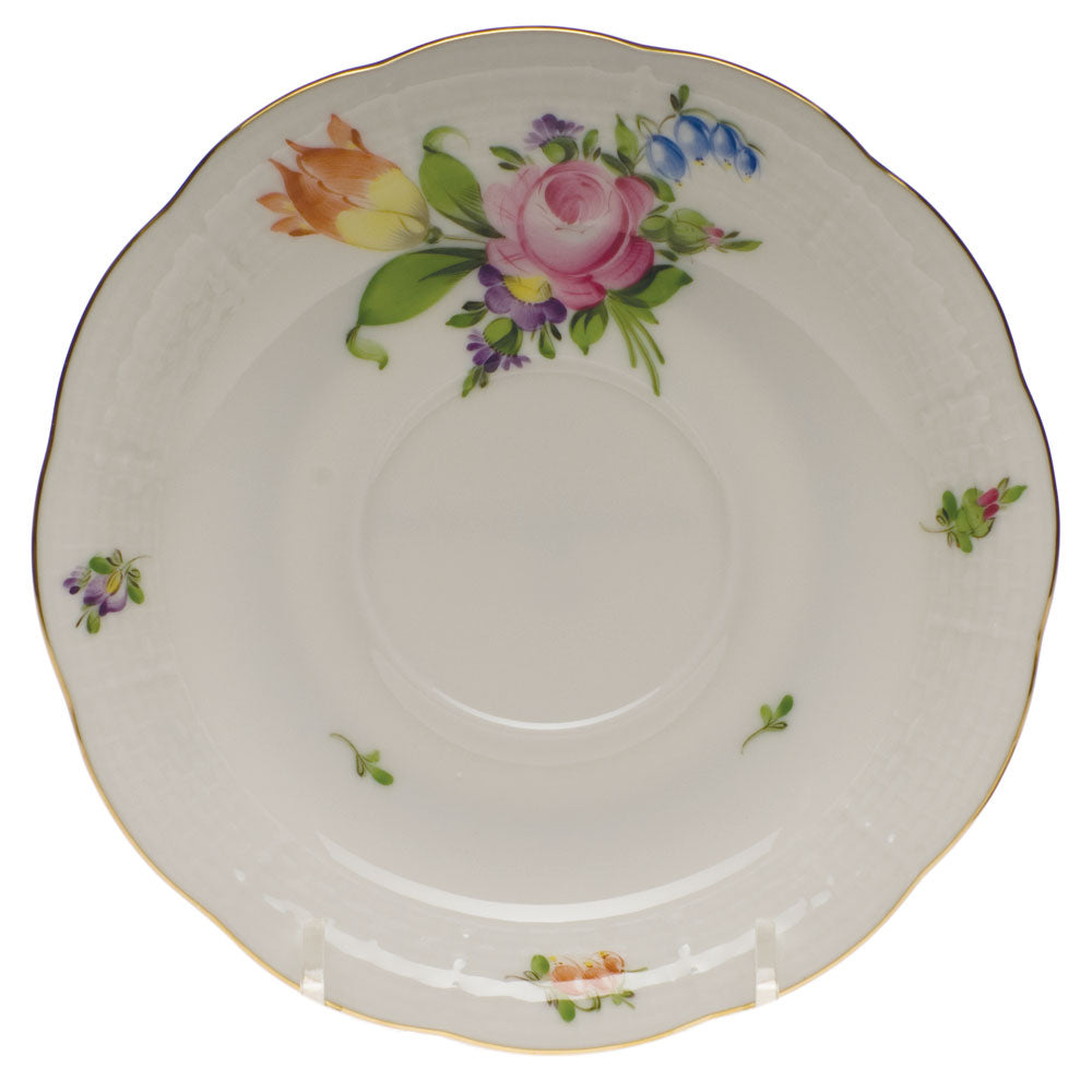 Herend Printemps Tea Saucer - Motif 01 6"d