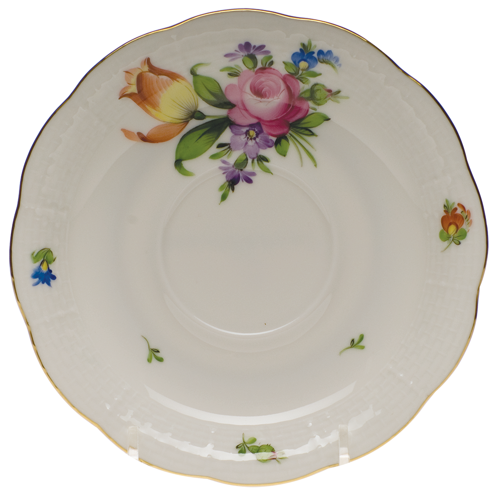 Printemps Tea Saucer - Motif 02 6"d