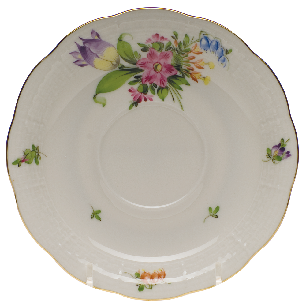 Printemps Tea Saucer - Motif 04 6"d