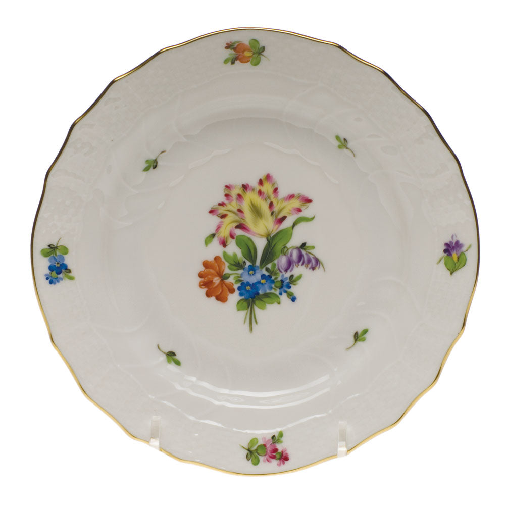 Herend Printemps Bread And Butter Plate - Mo 05 6"d