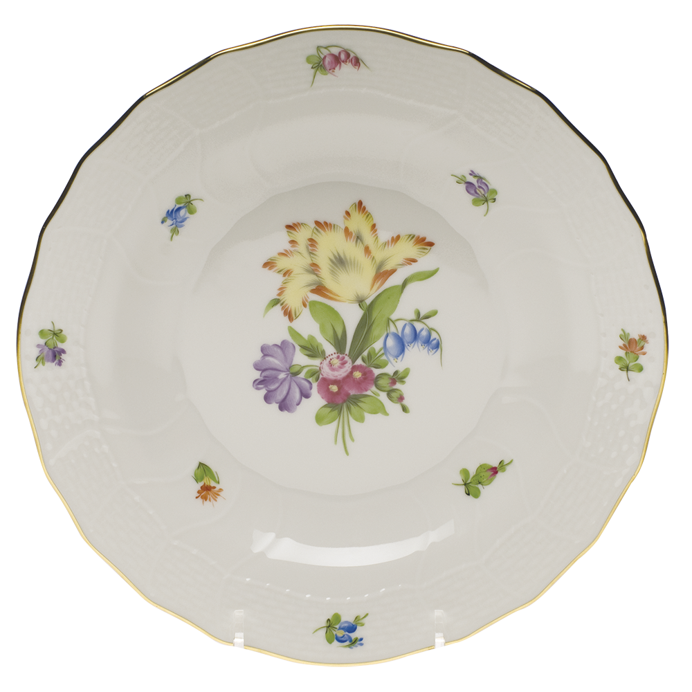 Printemps Dessert Plate - Motif 06 8.25"d