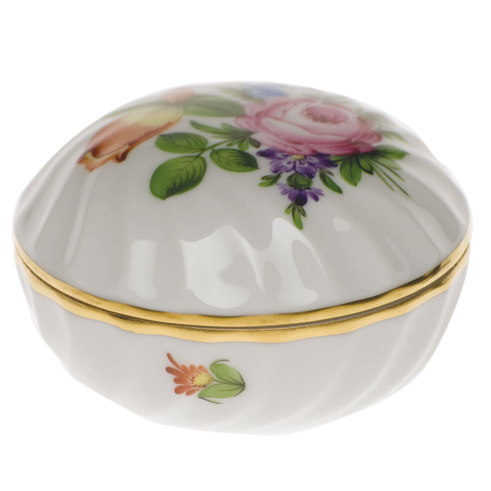 Herend Printemps Ring Box 2.75"d