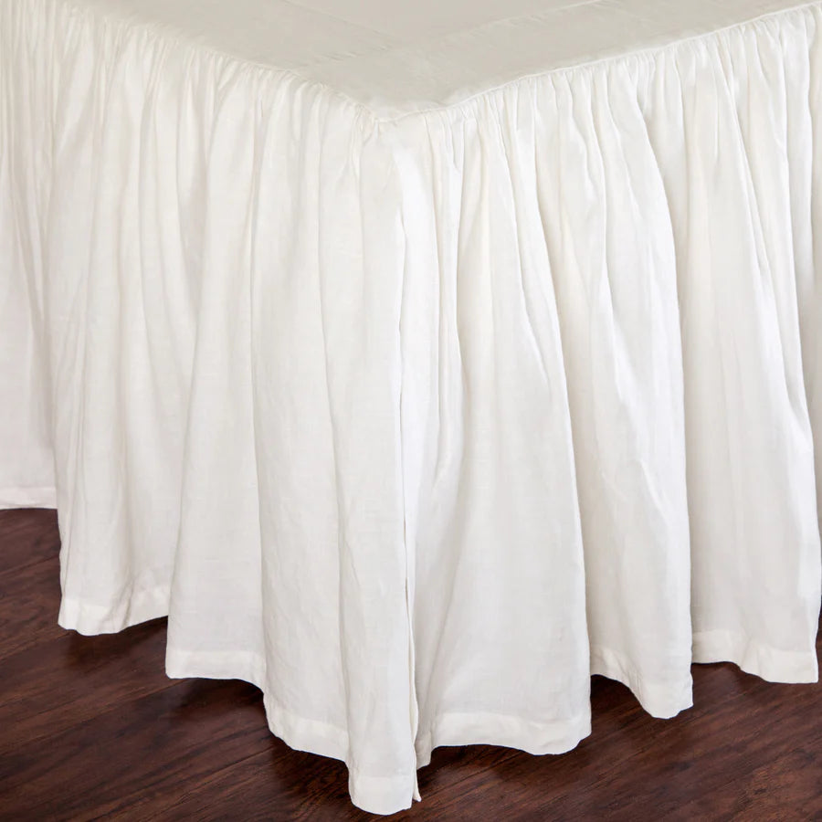 Bedskirt Gathered Linen