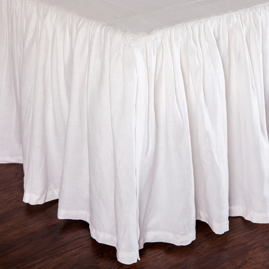 Bedskirt Gathered Linen