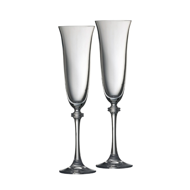 Galway Irish Crystal Toasting Flutes - set of 2