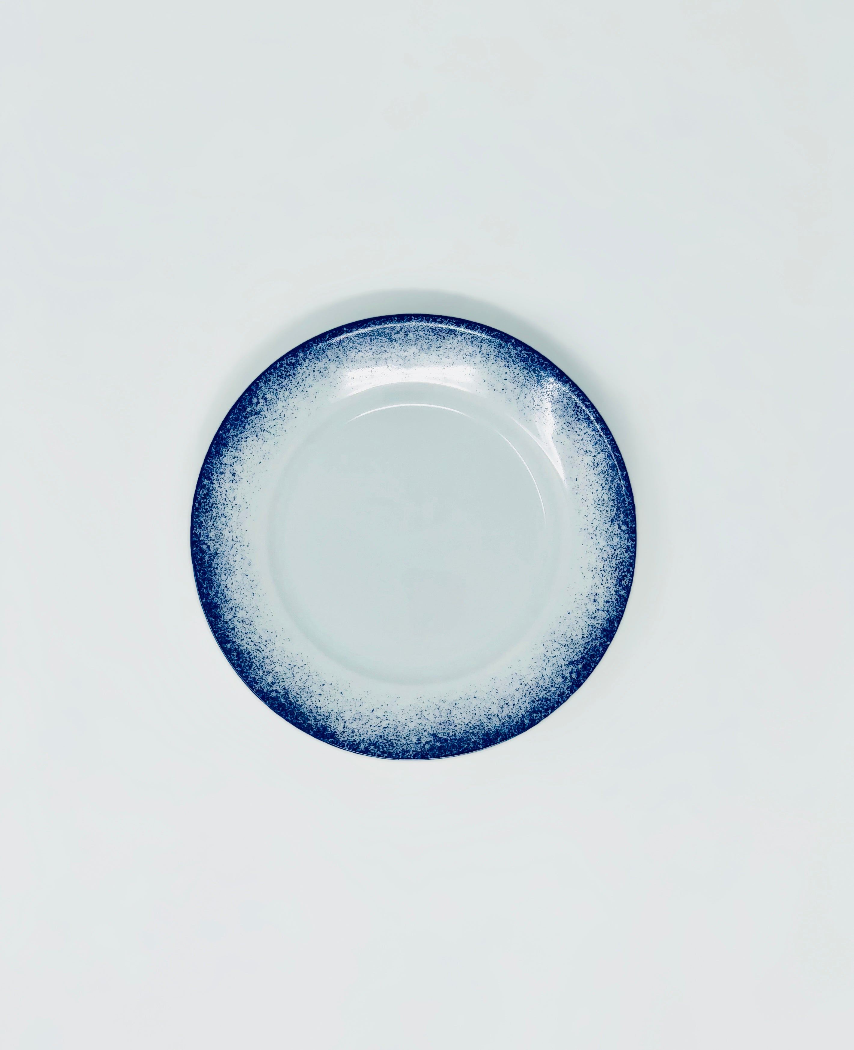 Blue Fire Bread & Butter Plate