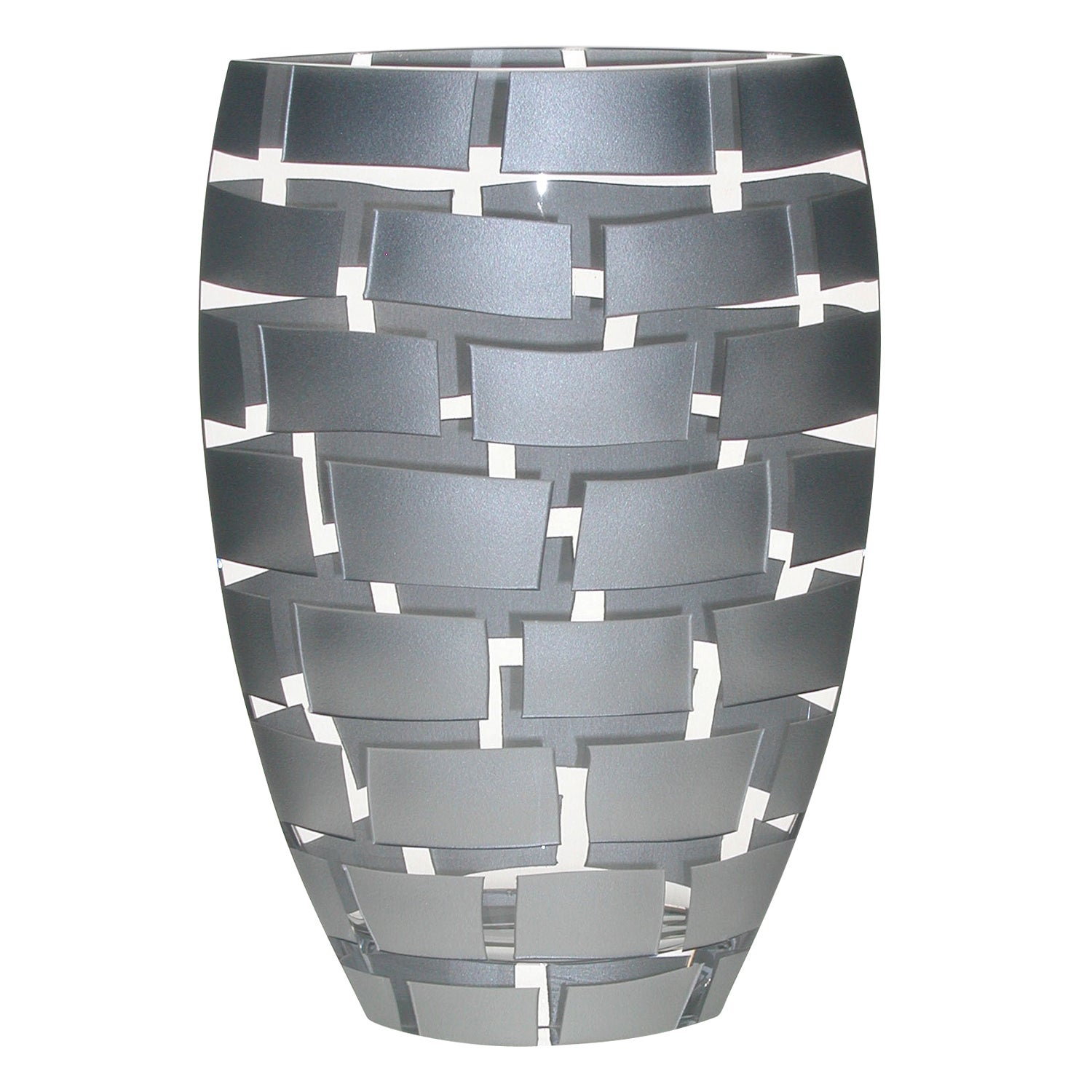 Silver Wall Vase H12"