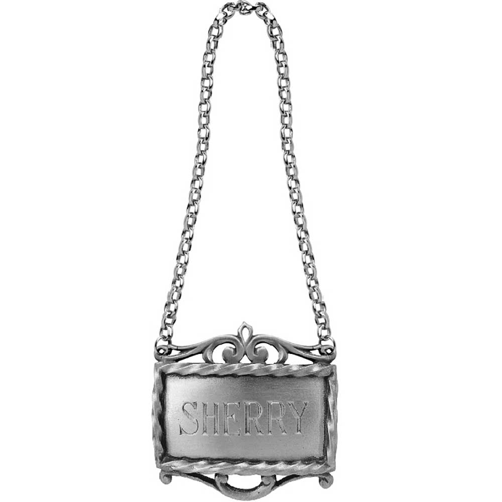 Salisbury Sherry Decanter Label