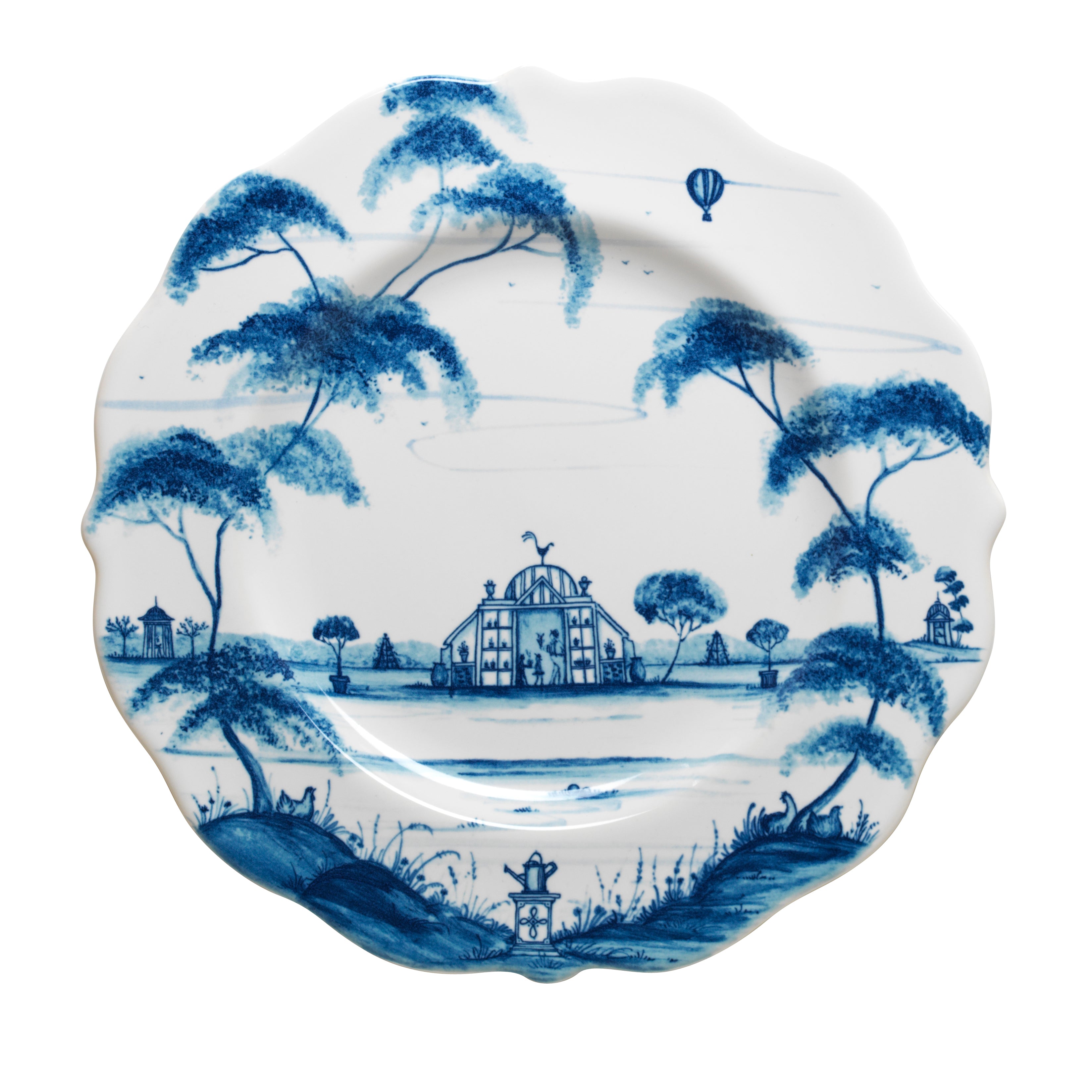 Juliska Country Estate Delft Blue Dessert/Salad Plate Conservatory