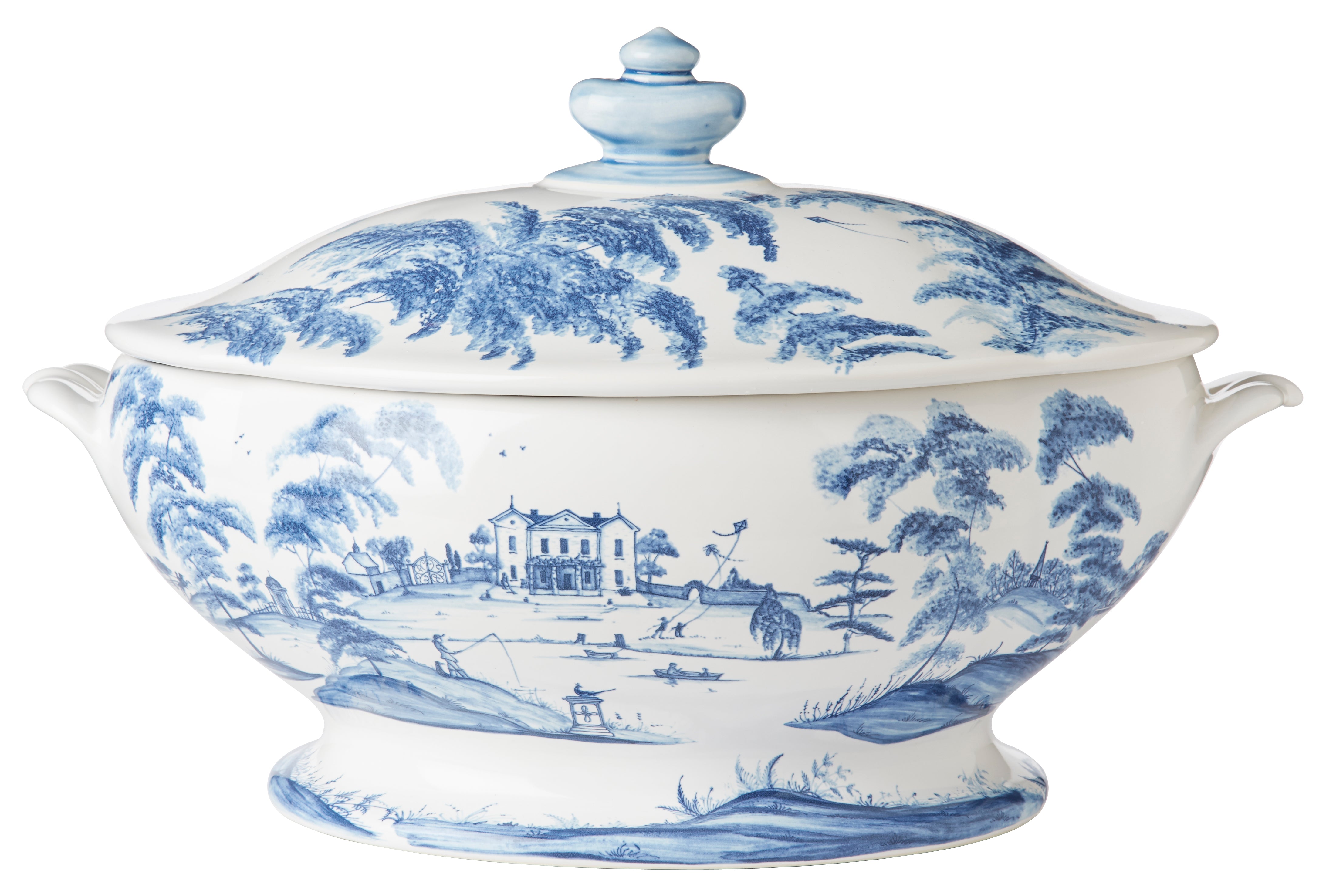 Juliska Country Estate Delft Blue Tureen Main House