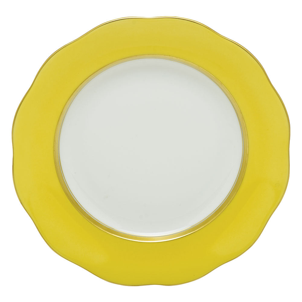 Herend Cj3 Dessert Plate 8.25"d - Lemon