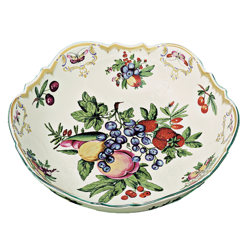 Mottahedeh Duke of Gloucester Round Salad Bowl