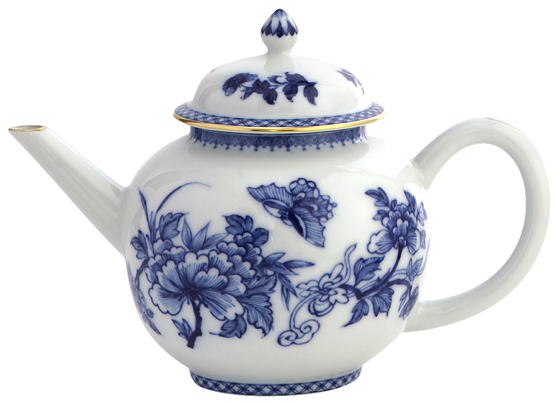 Mottahedeh Imperial Blue Teapot