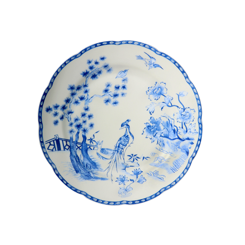 Mottahedeh Virginia Blue Dessert Plate