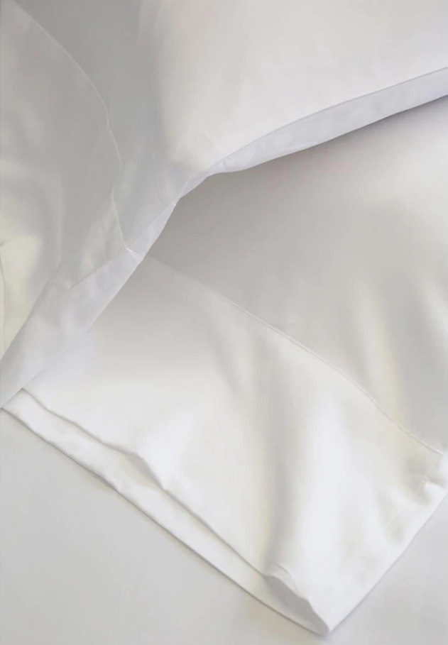 Bamboo Pillow Case - White Set of 2