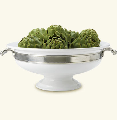 Convivio Round Centerpiece with Handles