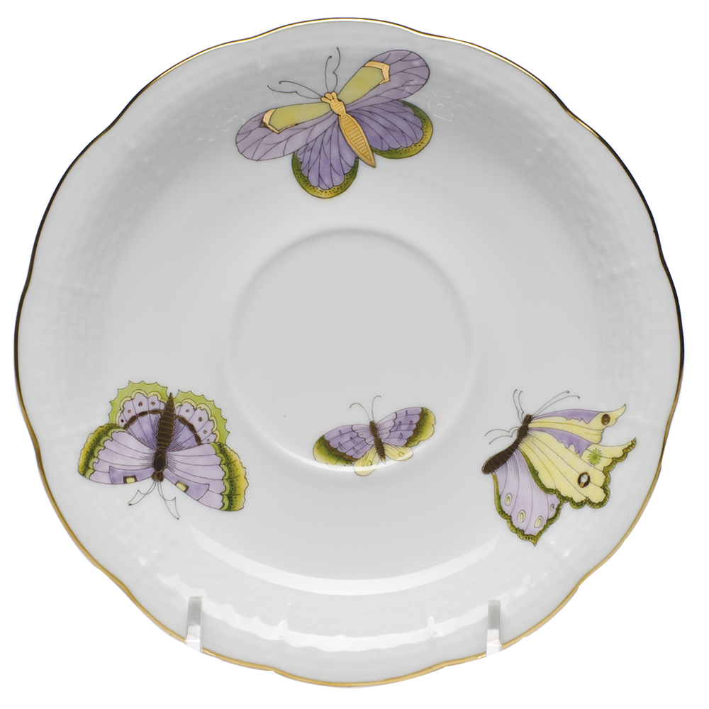 Royal Garden Evictp1 Tea Saucer 6"d