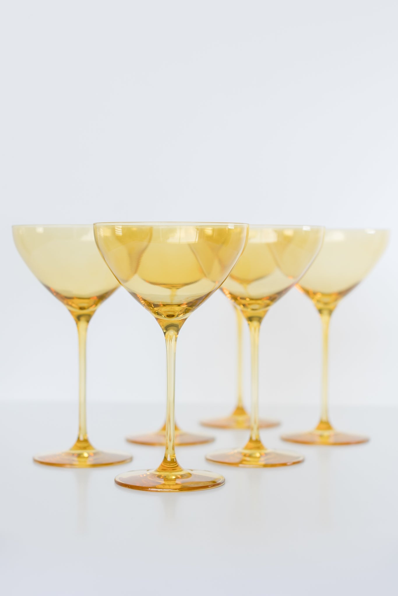 Estelle Colored Martini Glass - Set 6
