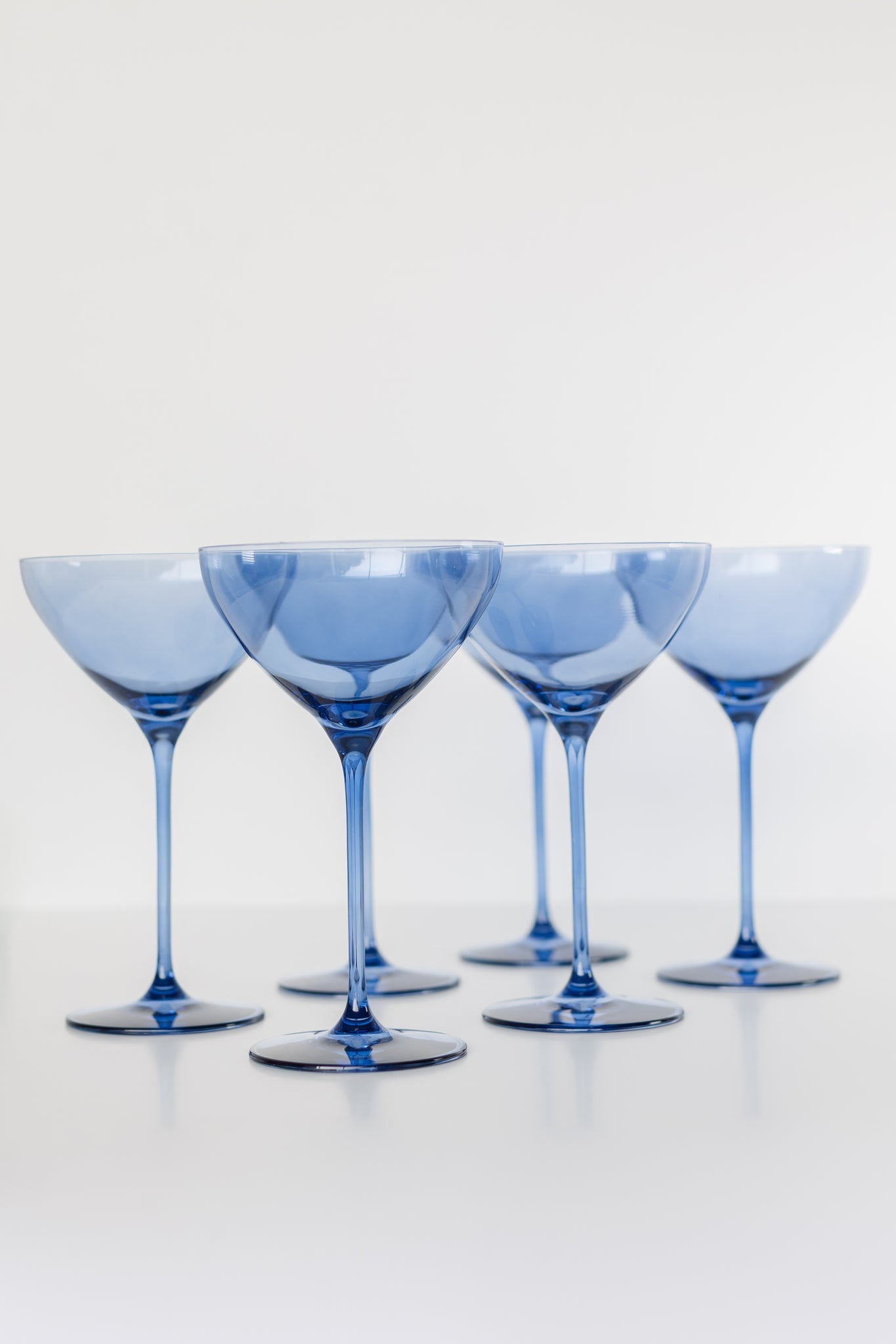 Estelle Colored Martini Glass - Set 6