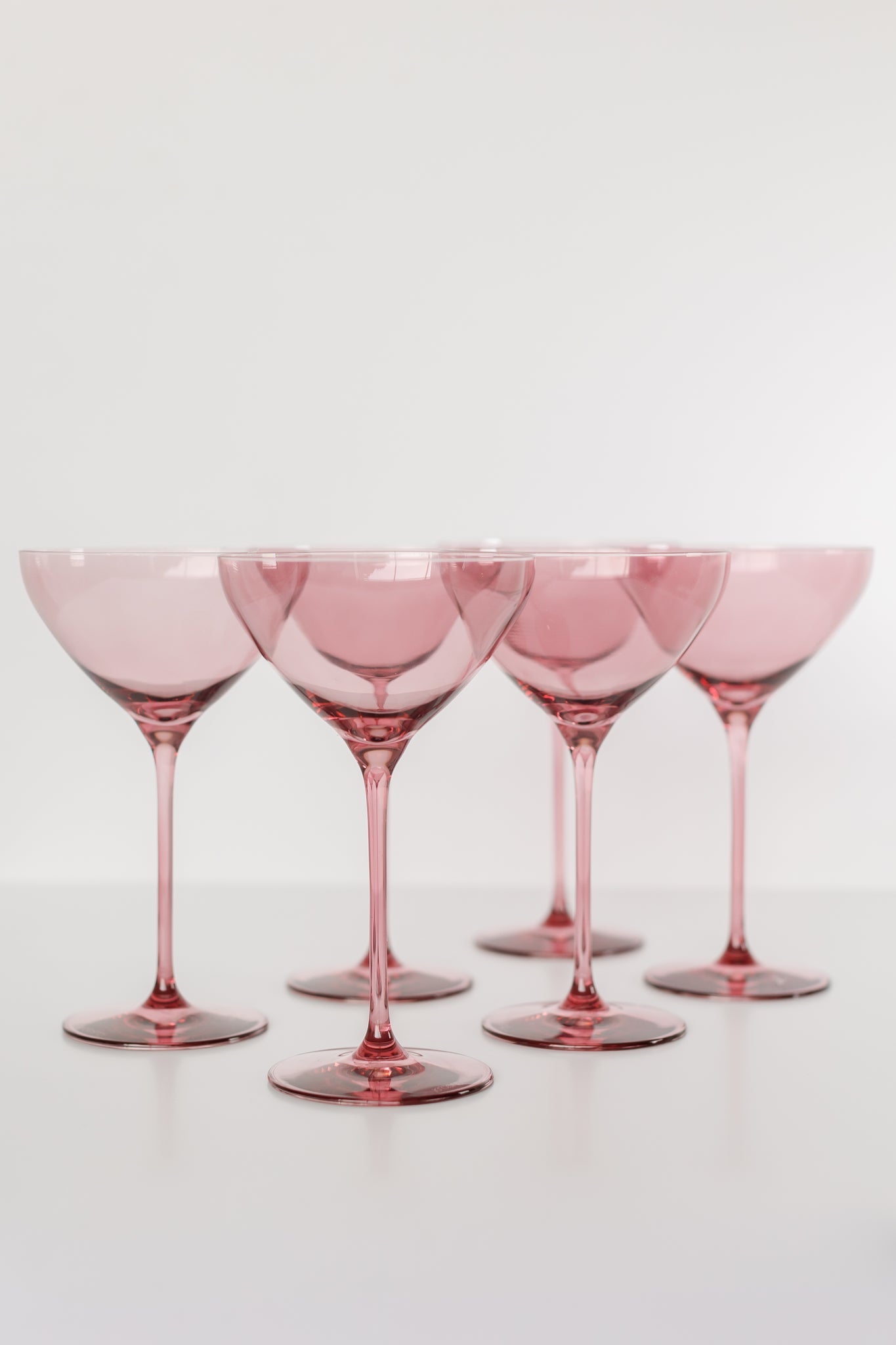 Estelle Colored Martini Glass - Set 6