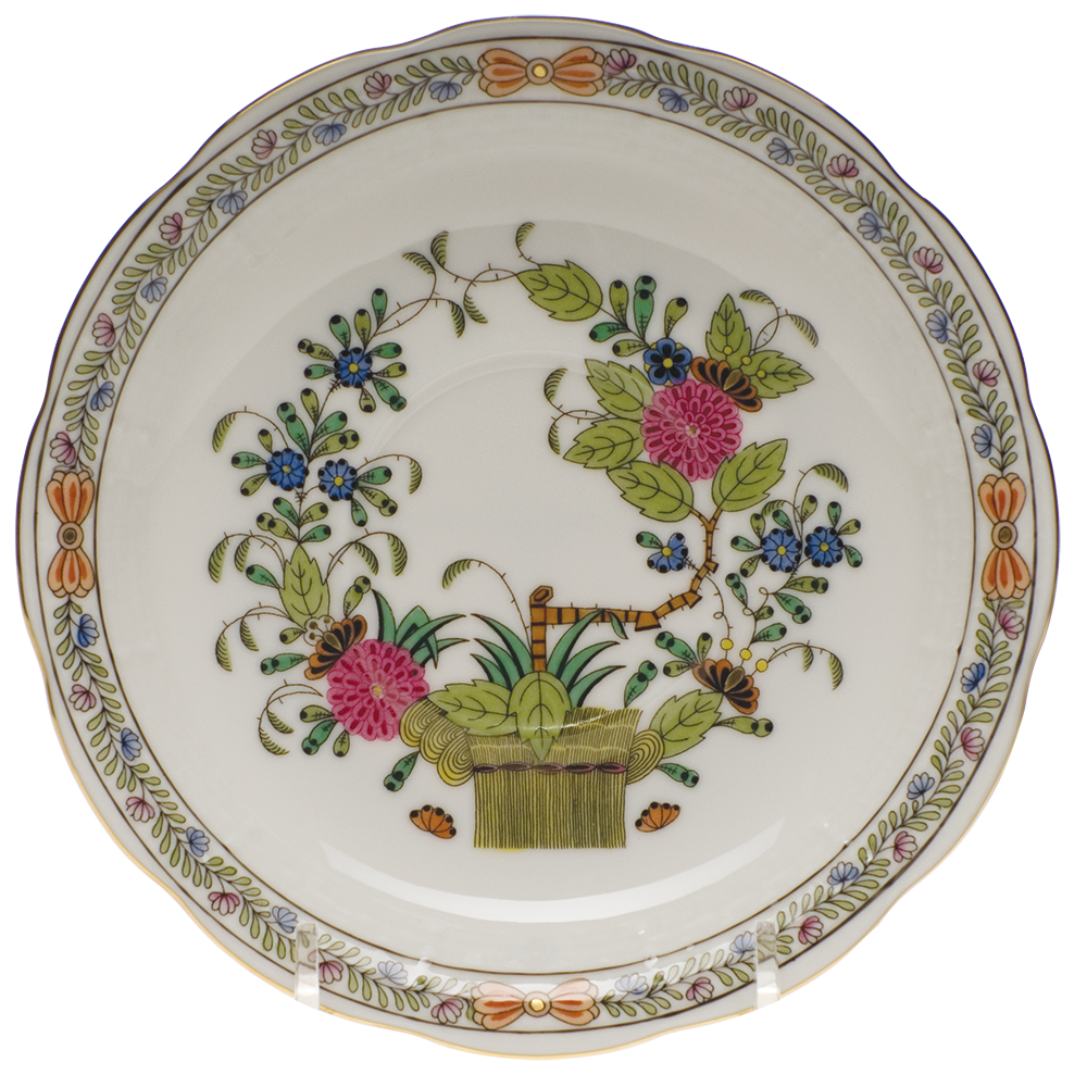 Indian Basket Tea Saucer 6"d