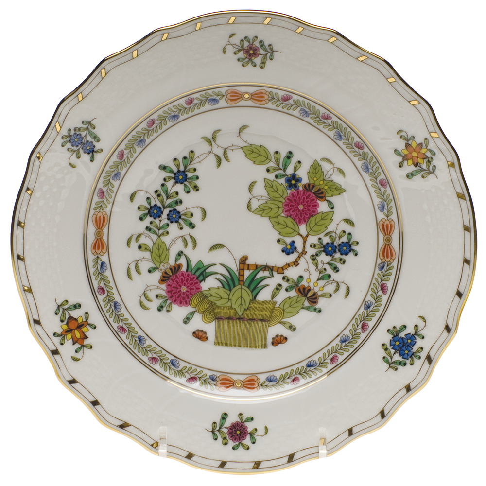 Indian Basket Salad Plate 7.5"d