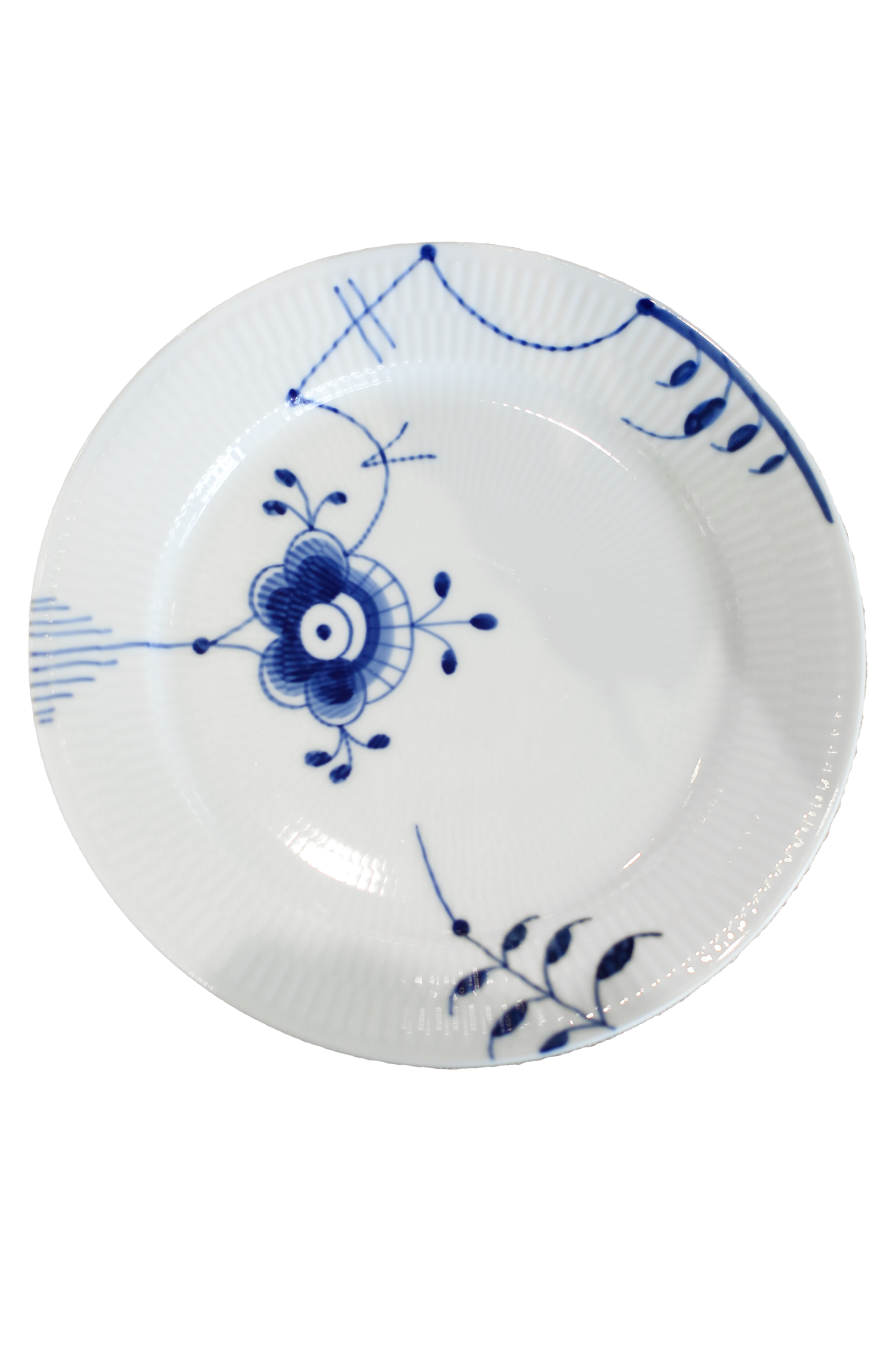 Blue Fluted Mega Dinner