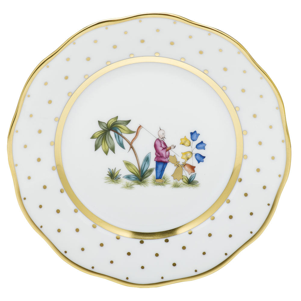 Herend Fodos Bread And Butter Plate - Mo 01 6"d