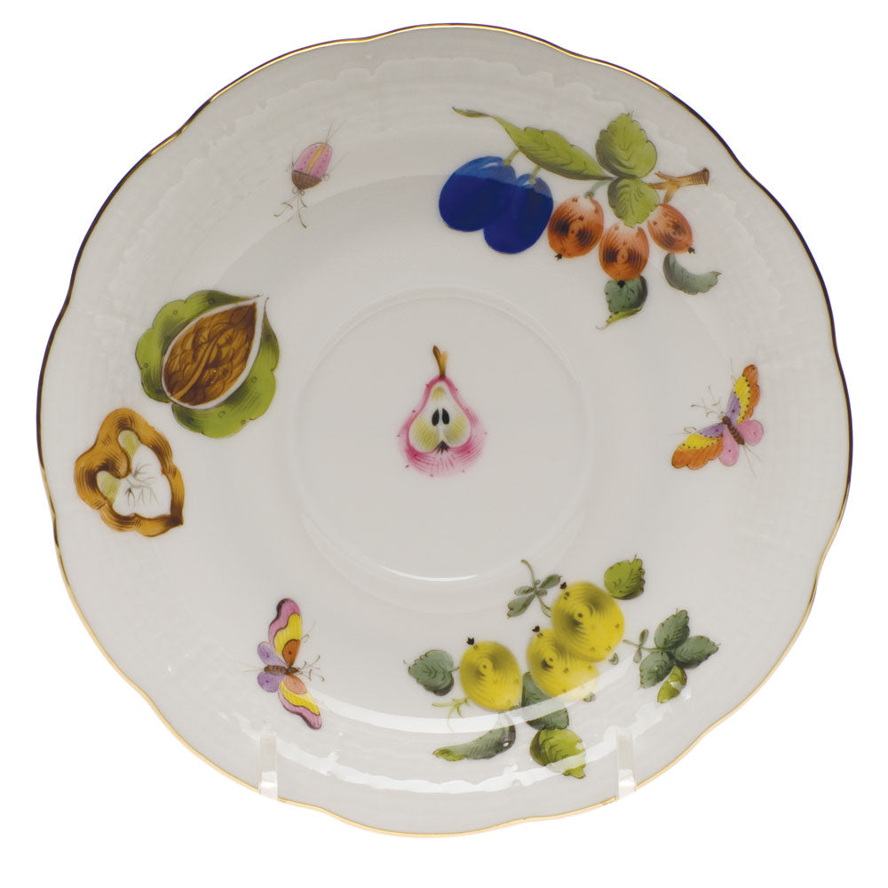 Herend Market Garden Tea Saucer 6"d