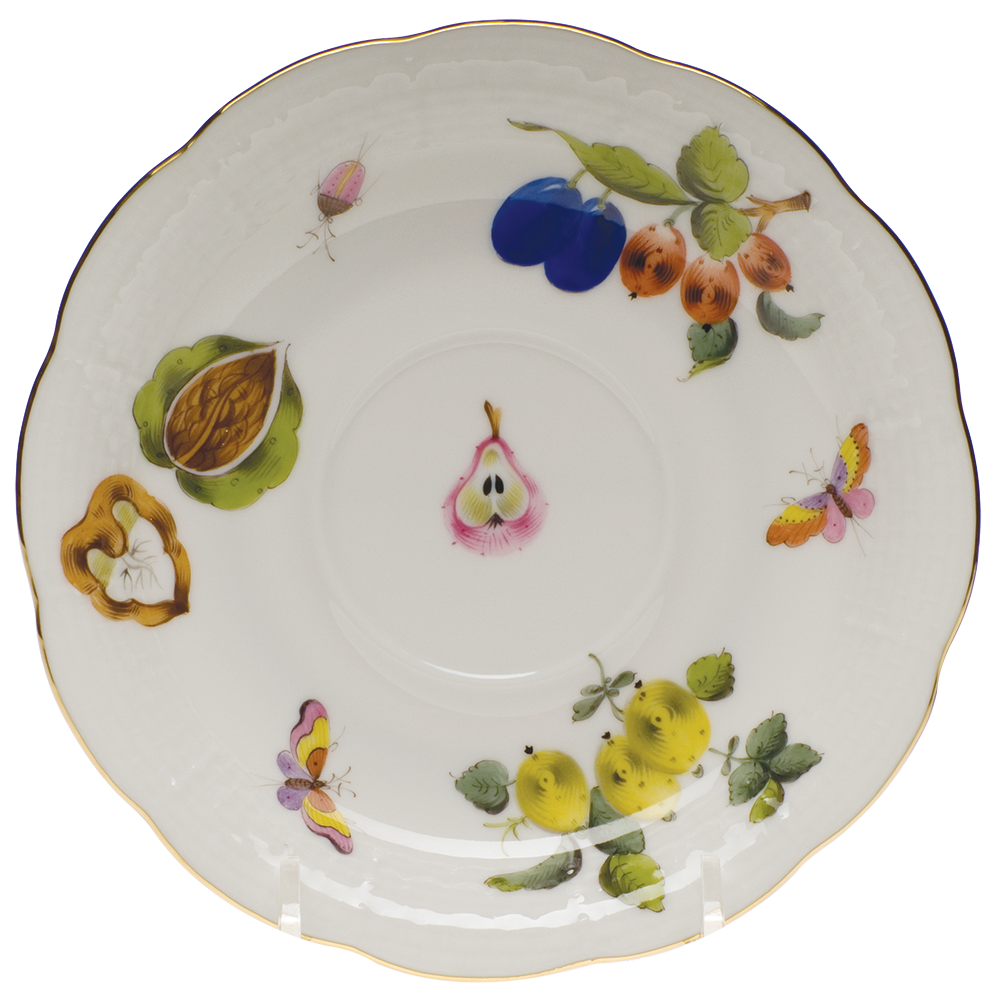 Market Garden Tea Saucer 6"d
