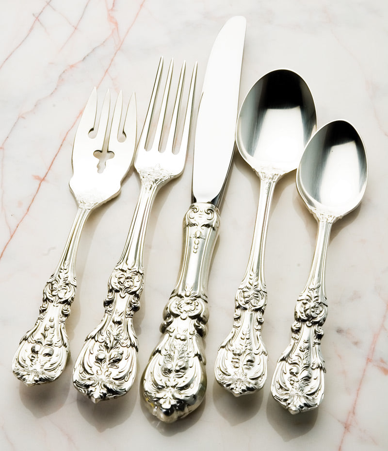 ESTATE - Francis I Sterling Silver Flatware by the Setting