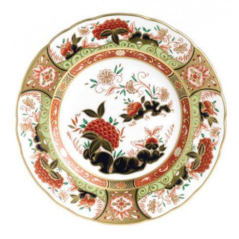 Imari Accent Plate Golden Peony