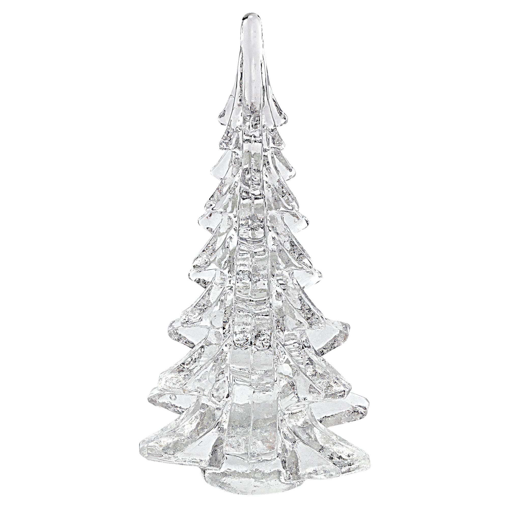Glass Christmas Tree  H9"