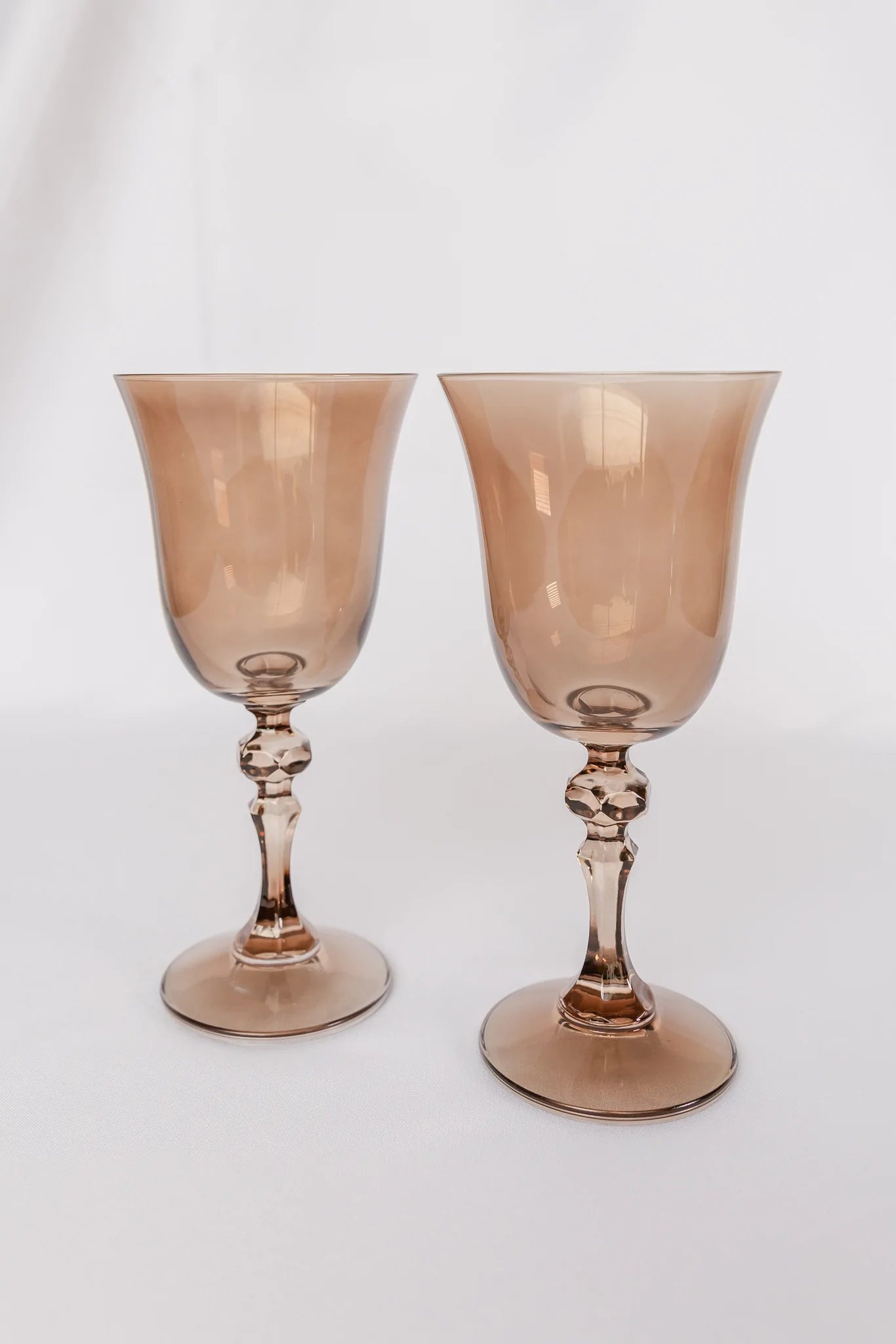 Estelle Colored Regal Goblet Stemware - Set of 2