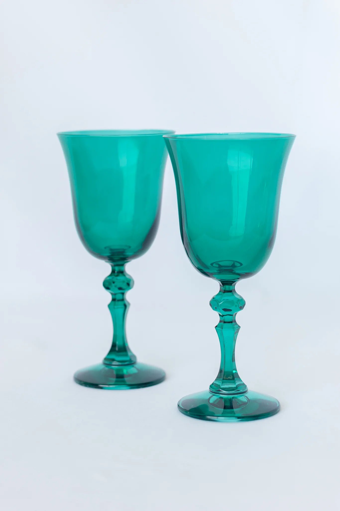 Estelle Colored Regal Goblet Stemware - Set of 2