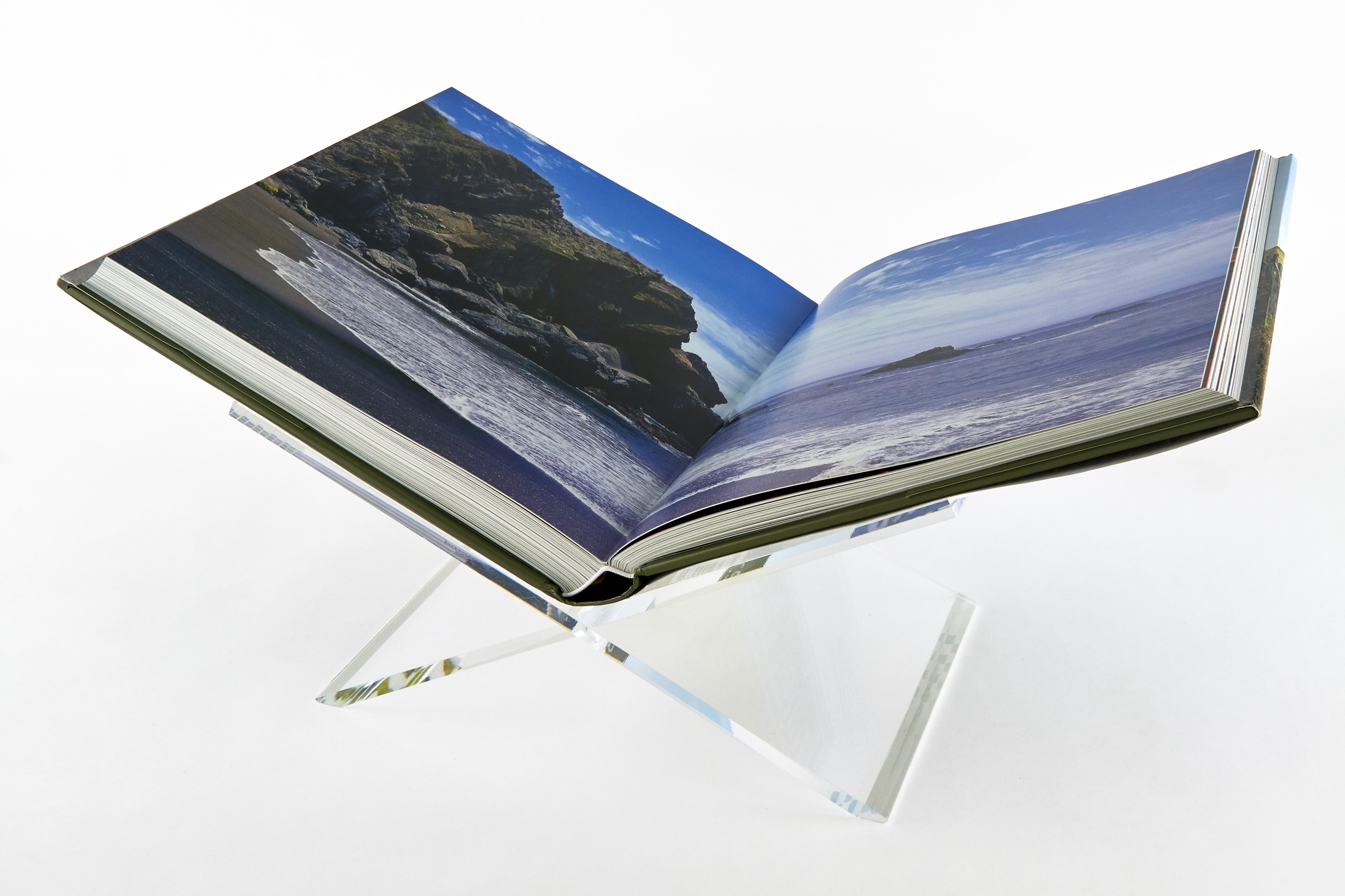 Lucite Book Stand