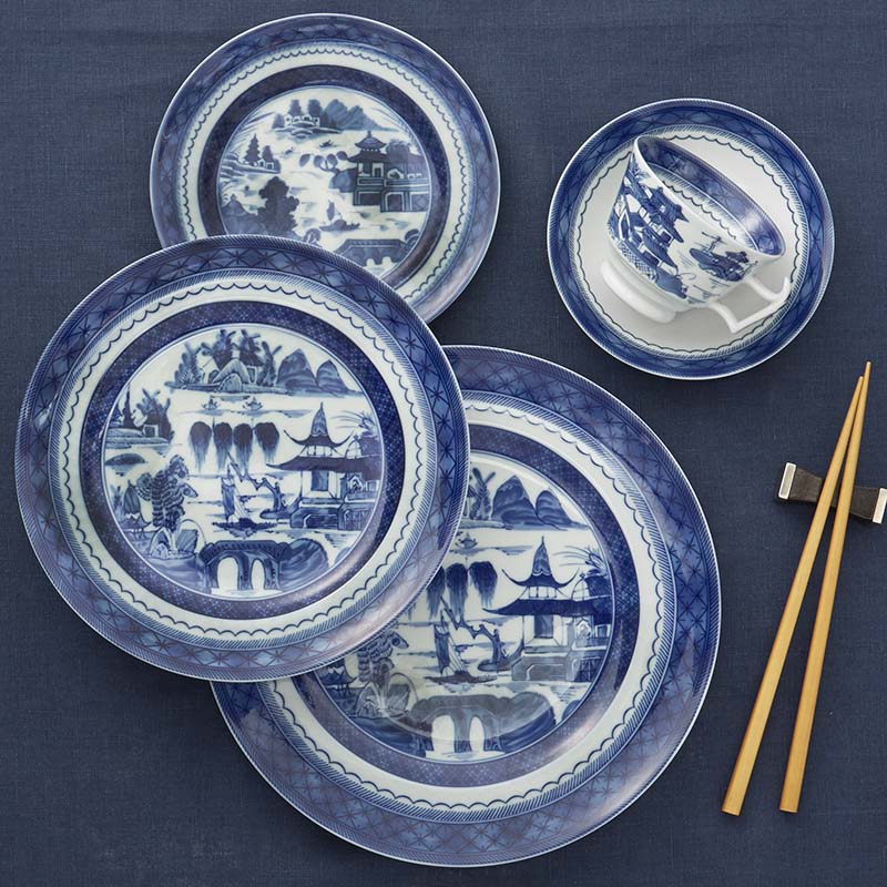 Mottahedeh Blue Canton 5 pps