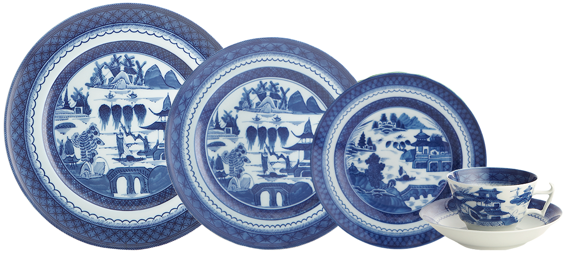 Mottahedeh Blue Canton 5 pps