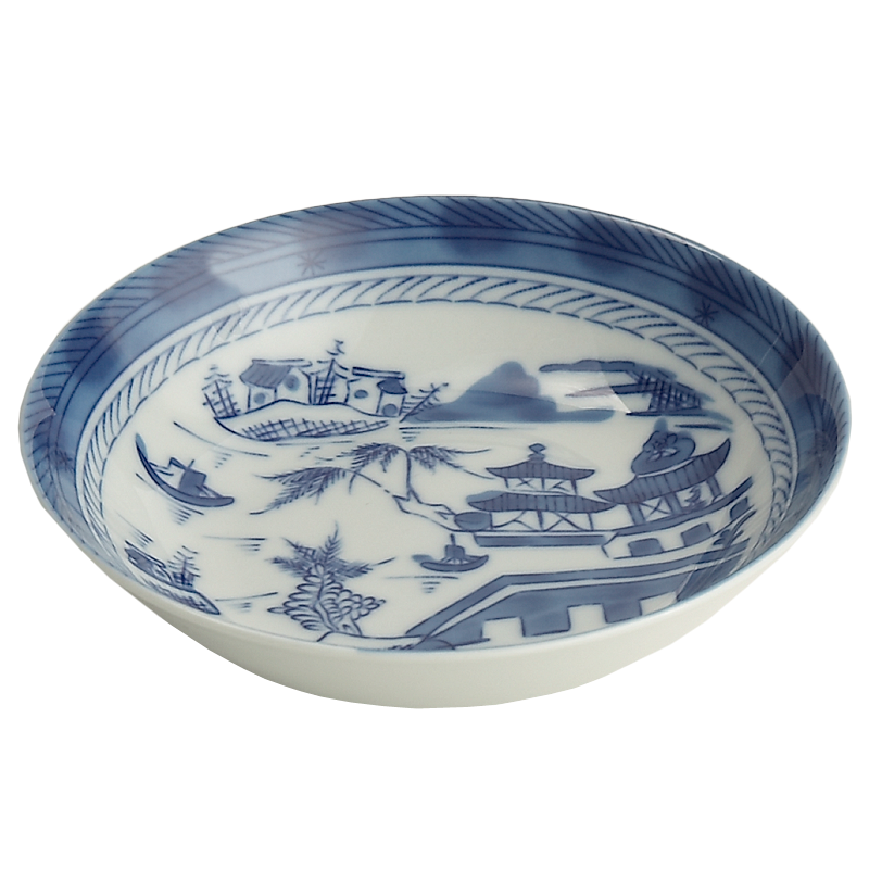 Mottahedeh Blue Canton Cup & Saucer - Lg.