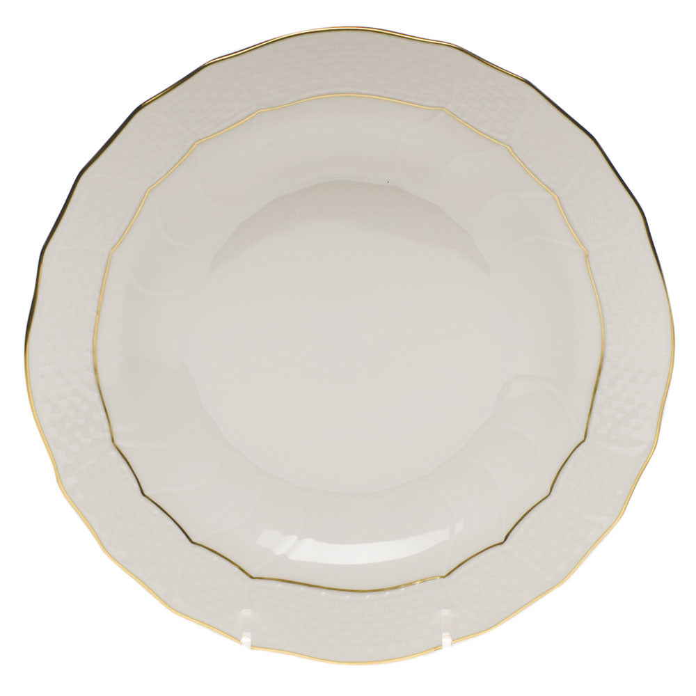 Herend Golden Edge Dessert Plate 8.25"d