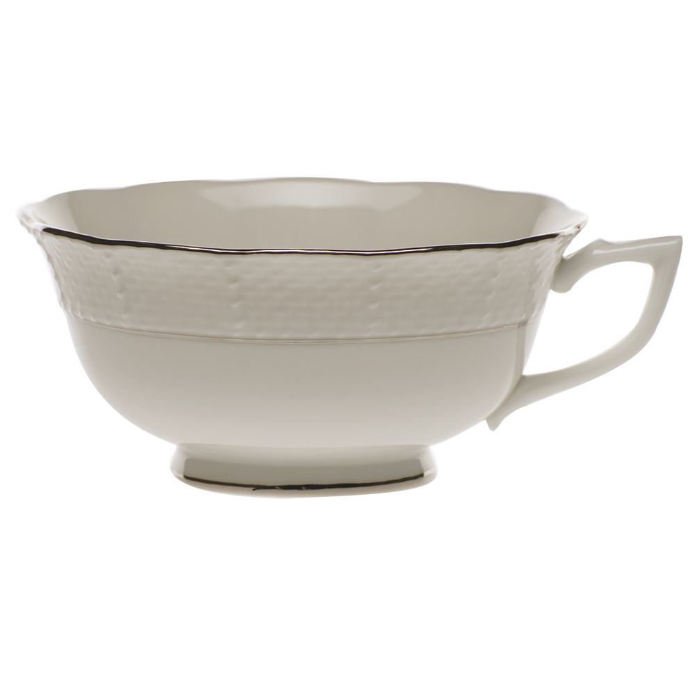Platinum Edge Tea Cup (8 Oz)