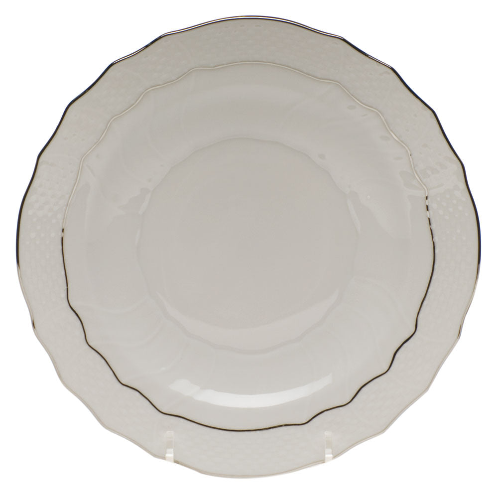 Herend Platinum Edge Salad Plate 7.5"d