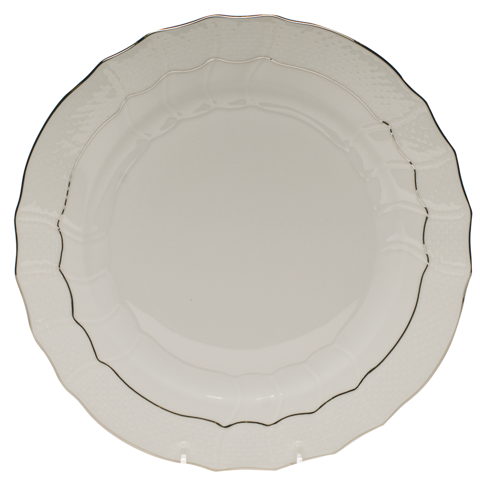 Platinum Edge Dinner Plate 10.5"d