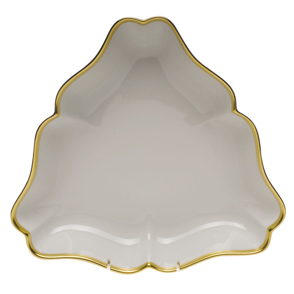 Herend Gwendolyn Triangle Dish 9.5"l