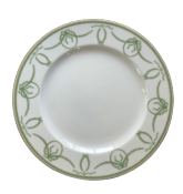 Cheverny Green Dinner Plate