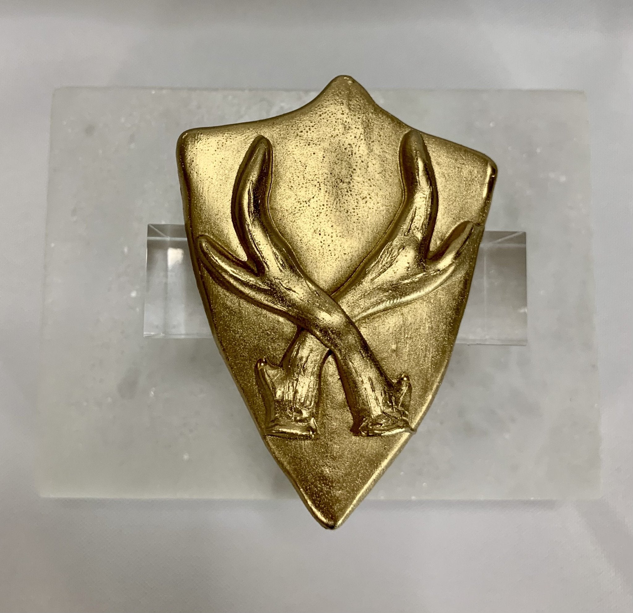 Shield with Antlers Napkin Ring - Set of 4