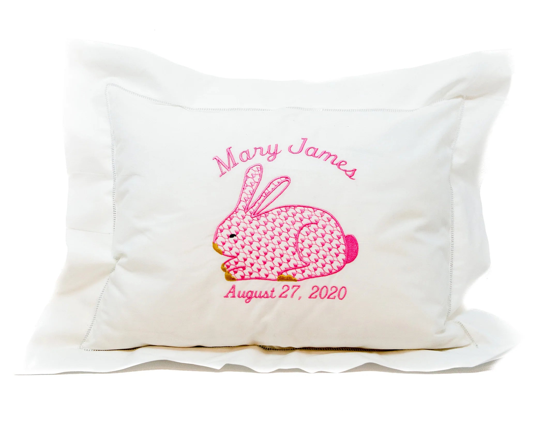 Embroidered Baby Pillow
