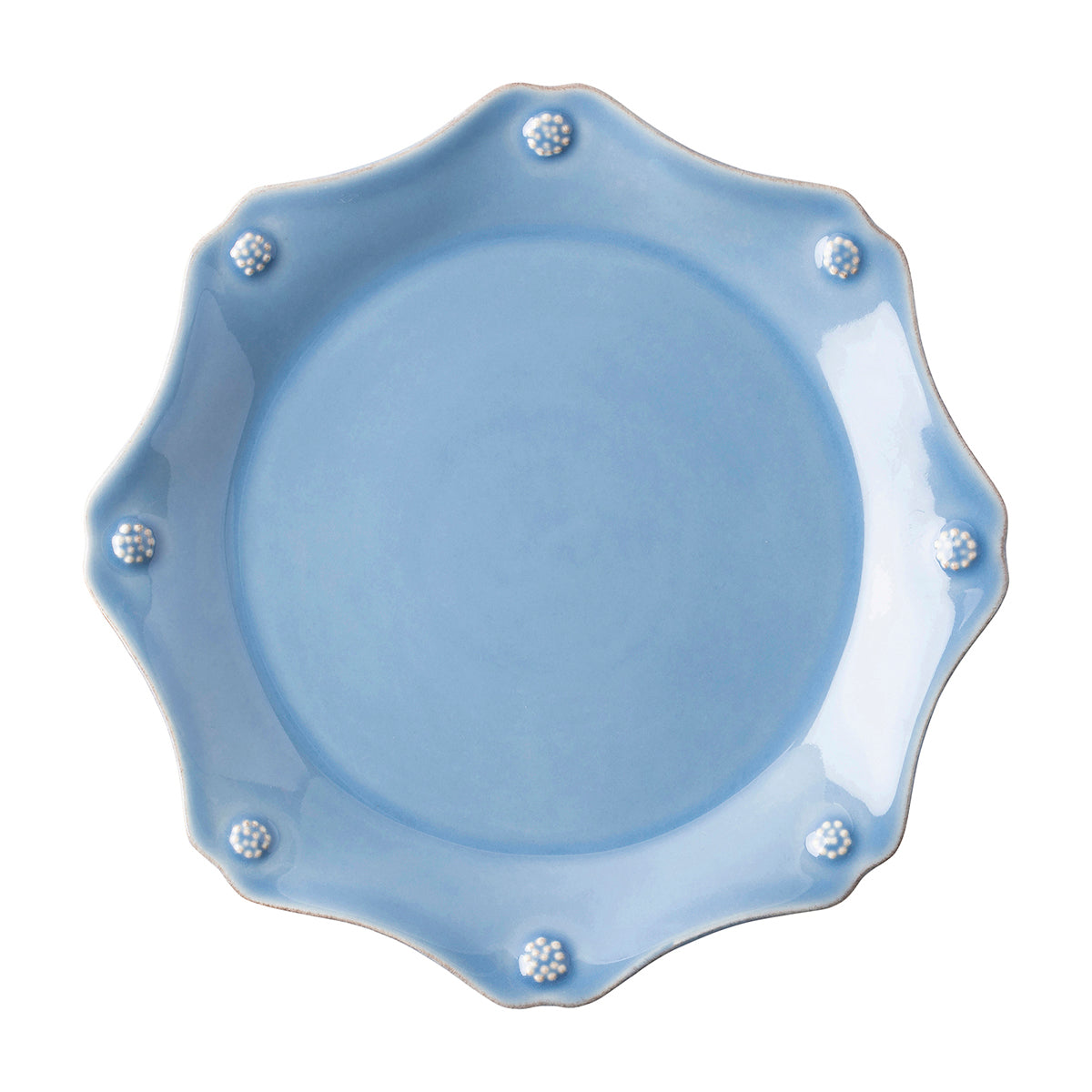 Juliska Berry & Thread Chambray Scalloped Dessert/Salad Plate