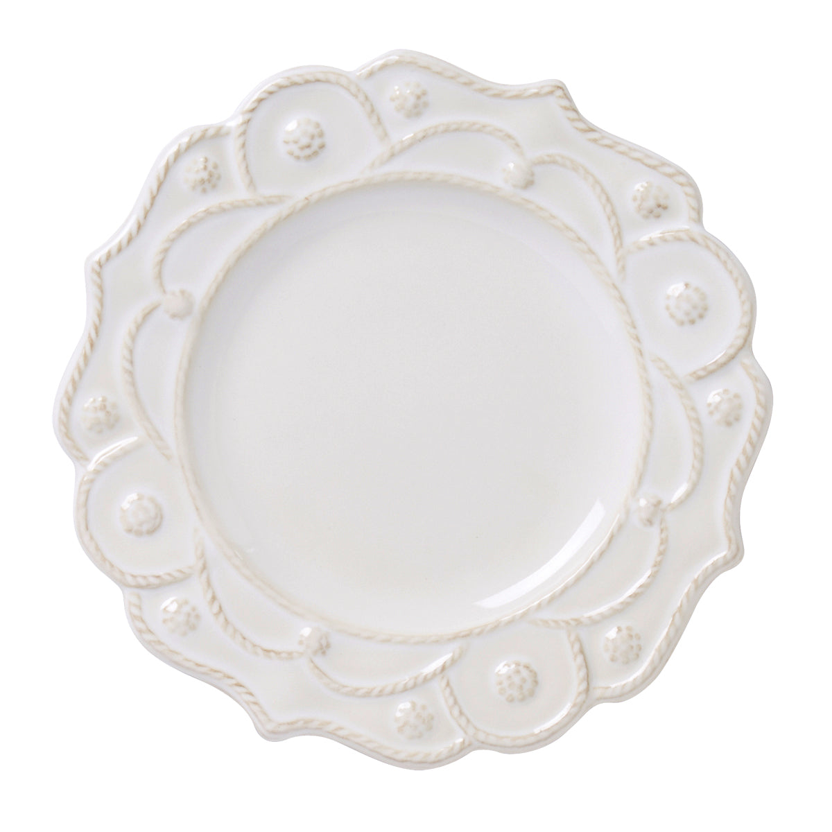 Juliska Jardins du Monde Whitewash Side/Cocktail Plate